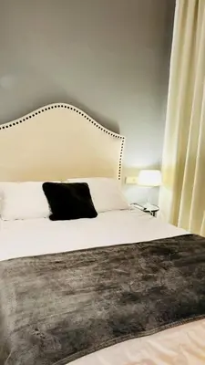Cama o camas de una habitación en Habitación Plaza Zerolo C
