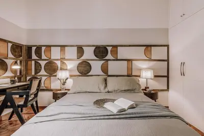 Cama o camas de una habitación en Tupiza - 3 bedrooms and office in Goya