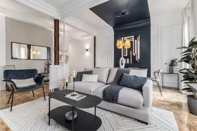 Zona de estar de Dehesa - 3 bedrooms in Ríos Rosas