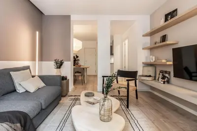 Una televisión o centro de entretenimiento en Lince - 1 bedroom in Arapiles