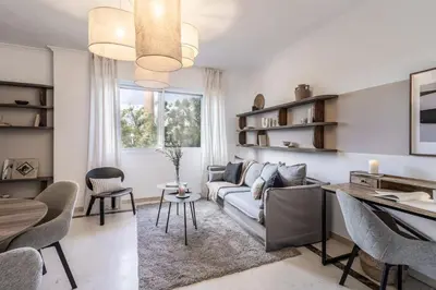 Zona de estar de Yucatan - 1 bedroom in Chamberí
