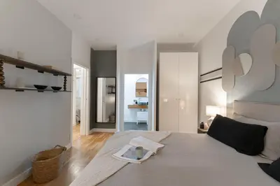 Cama o camas de una habitación en Melia - 2 bedrooms in Goya