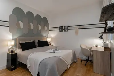 Cama o camas de una habitación en Melia - 2 bedrooms in Goya