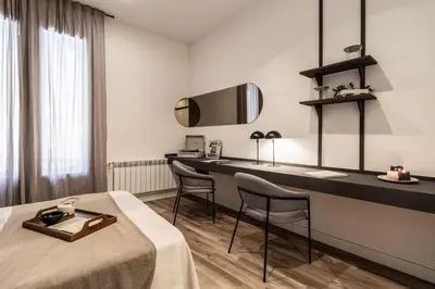 Cama o camas de una habitación en Arashi - 4 bedrooms in Chueca