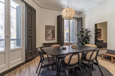 Plano de Arashi - 4 bedrooms in Chueca
