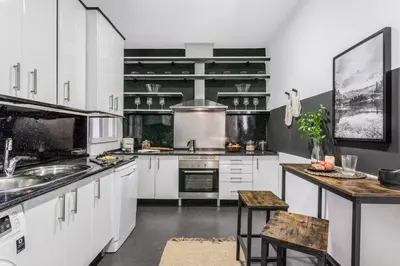 Una cocina o zona de cocina en Lezat - 3 bedrooms in Ríos Rosas