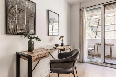 Plano de Kibale - 3 bedrooms in Chamberí