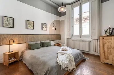 Cama o camas de una habitación en Alba - 1 bedroom in Centro