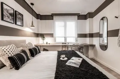 Cama o camas de una habitación en Arties - 4 bedrooms apartment in Almagro