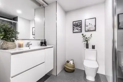 Un baño de Arties - 4 bedrooms apartment in Almagro