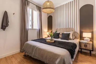 Cama o camas de una habitación en Pepe - 2 bedrooms in Trafalgar