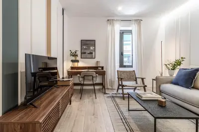 Zona de estar de Vento - 1 bedroom in Arapiles