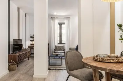 Zona de estar de Vento - 1 bedroom in Arapiles