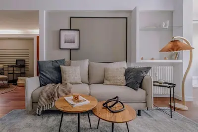 Zona de estar de Jasper - 3 bedrooms in Ríos Rosas