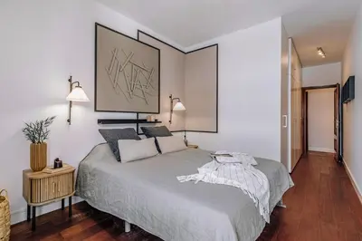 Cama o camas de una habitación en Jasper - 3 bedrooms in Ríos Rosas