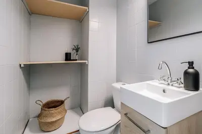 Un baño de Jasper - 3 bedrooms in Ríos Rosas