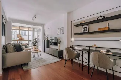 Zona de estar de Jasper - 3 bedrooms in Ríos Rosas