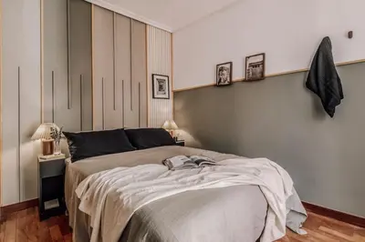 Cama o camas de una habitación en Abaj - 2 bedrooms in Malasaña-Universidad