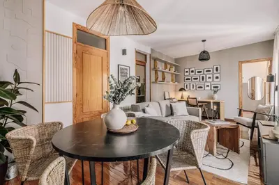 Zona de estar de Abaj - 2 bedrooms in Malasaña-Universidad