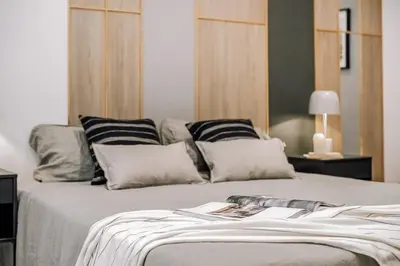 Cama o camas de una habitación en Inti - 2 bedrooms in Centro