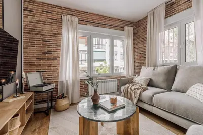 Zona de estar de Inti - 2 bedrooms in Centro