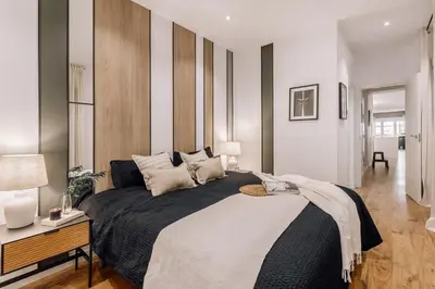 Cama o camas de una habitación en Inti - 2 bedrooms in Centro