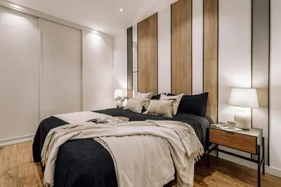 Cama o camas de una habitación en Inti - 2 bedrooms in Centro