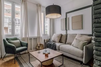 Zona de estar de Ramones - 2 bedrooms in Ibiza