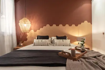 Cama o camas de una habitación en Sokna - 1 bedroom in Azca