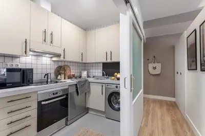 Una cocina o zona de cocina en Sokna - 1 bedroom in Azca