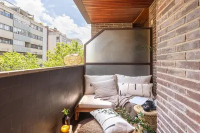 Zona de estar de Sokna - 1 bedroom in Azca