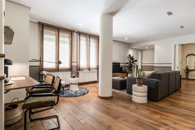 Zona de estar de Trecase - 3 bedrooms in Recoletos