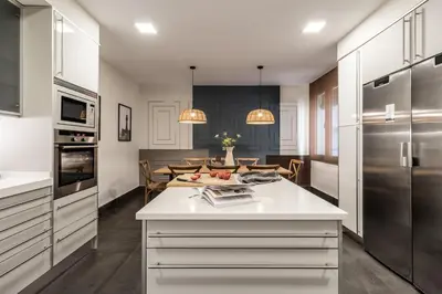 Una cocina o zona de cocina en Trecase - 3 bedrooms in Recoletos