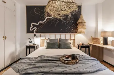Cama o camas de una habitación en Taracea - 4 bedrooms in Almagro