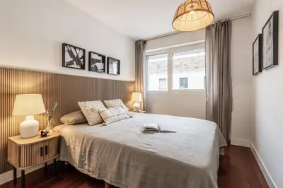 Cama o camas de una habitación en Mugnano - 2 bedrooms, gym and padel court in Goya