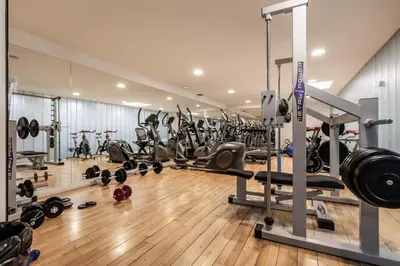 Gimnasio o instalaciones de fitness de Mugnano - 2 bedrooms, gym and padel court in Goya