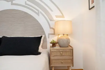 Cama o camas de una habitación en Lirio - 1 bedroom and pool in Almagro