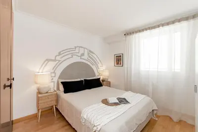 Cama o camas de una habitación en Lirio - 1 bedroom and pool in Almagro