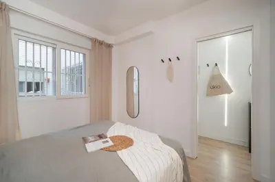 Cama o camas de una habitación en Solis - 1 bedroom in Chueca-Justicia