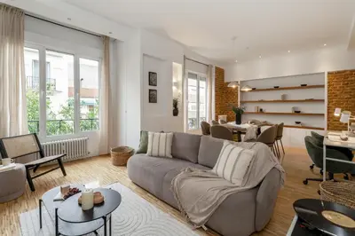 Zona de estar de Tibur - 3 bedrooms in Almagro