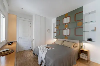 Cama o camas de una habitación en Tibur - 3 bedrooms in Almagro