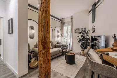Zona de estar de Gazi - 2 bedrooms in Goya