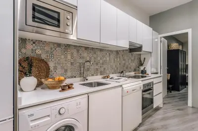 Una cocina o zona de cocina en Gazi - 2 bedrooms in Goya