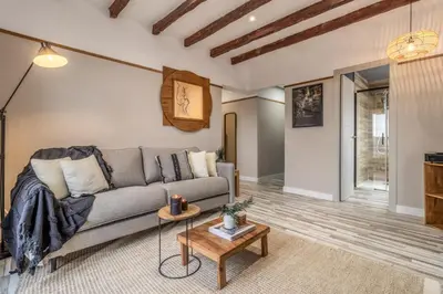 Zona de estar de Shiomi - 1 bedroom and terrace in Justicia