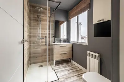 Un baño de Shiomi - 1 bedroom and terrace in Justicia