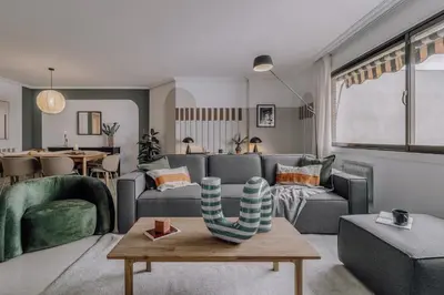 Zona de estar de Dervis - 2 bedrooms in Almagro