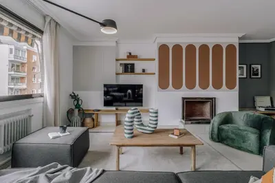 Zona de estar de Dervis - 2 bedrooms in Almagro