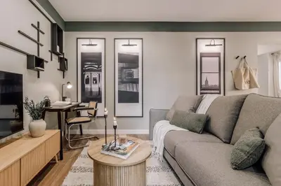 Zona de estar de Zappa - 2 bedrooms in Chamberí