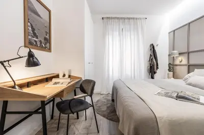 Cama o camas de una habitación en Marmo - 2 bedrooms in Arapiles