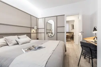 Cama o camas de una habitación en Marmo - 2 bedrooms in Arapiles